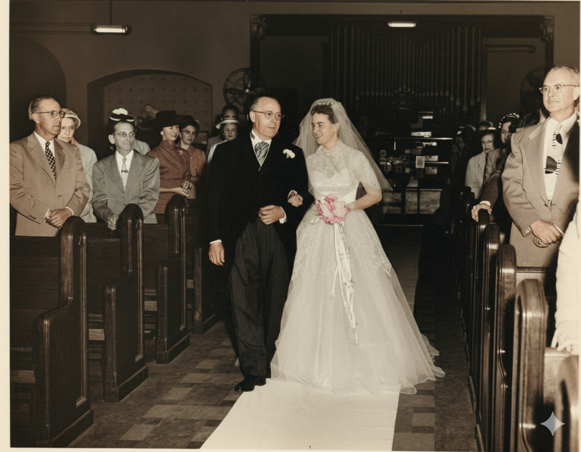 Mom-Dad Wedding 1953 (8)